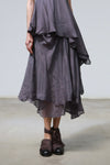 Marc Le Bihan 2500 Skirt French Handmade MLB-2500-MOKA